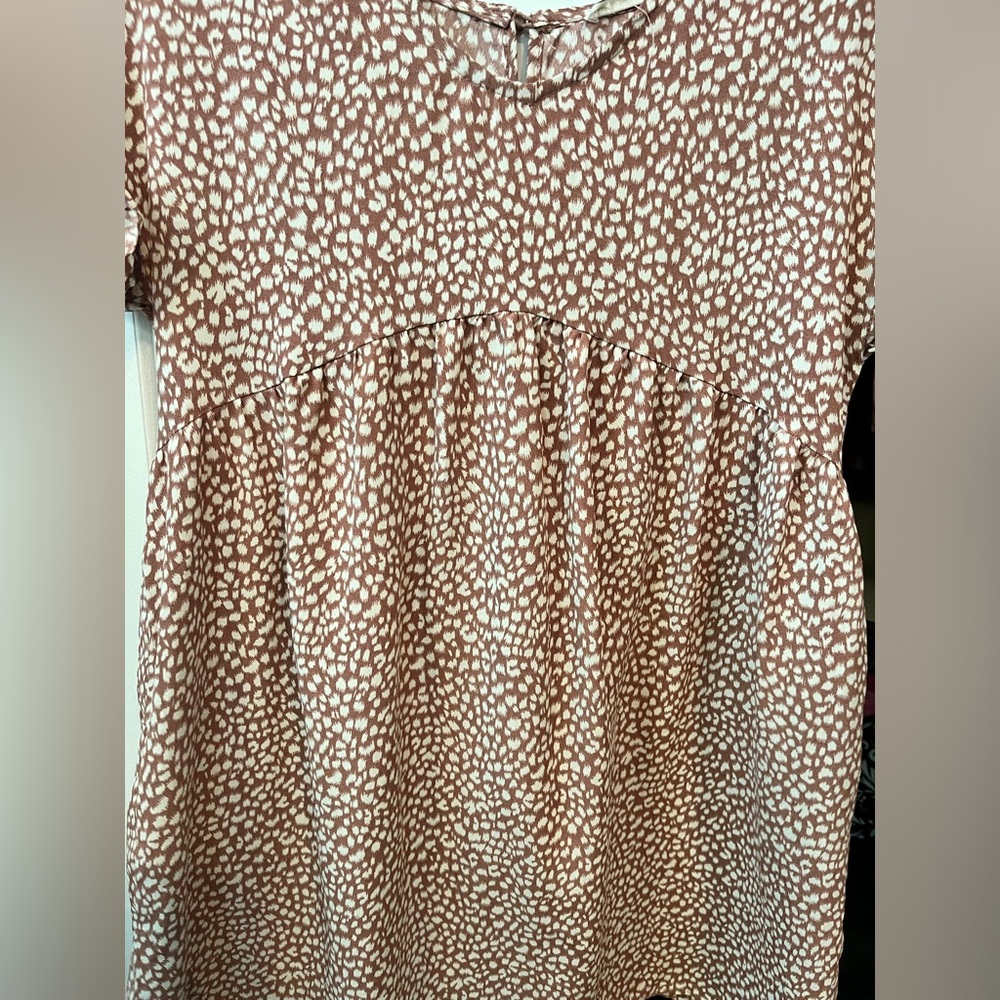 Hayden girls animal print dress